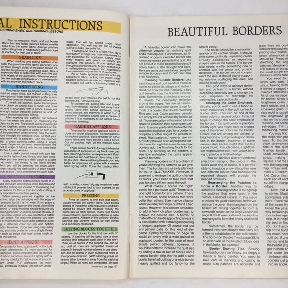 Vintage Quiltmaker Magazine Spring/Summer 1987 Issue 37 Quilt Patterns Designs - Picture 2 of 11